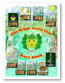 The Happy Acorn Club Wall Book